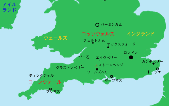 05年3月 英国旅行地図 Take It Easy 旅の徒然